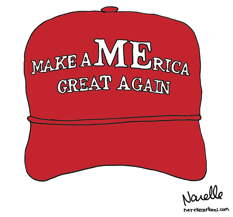 The Real Donald Trump Hat: Make aMErica Great Again - Brian Narelle